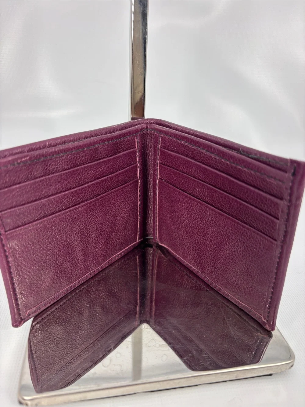 Coach leather bifold